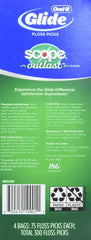 TextureSlide floss with soft bristle-like texture on Oral-B floss picks