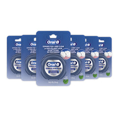Oral-B Expandable Floss Mint 6-Pack (50m) - packaging