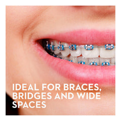 Travel-friendly Oral B floss with compact packaging