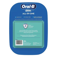 Six-pack Oral-B Glide Mint All-In-One dental floss boxes