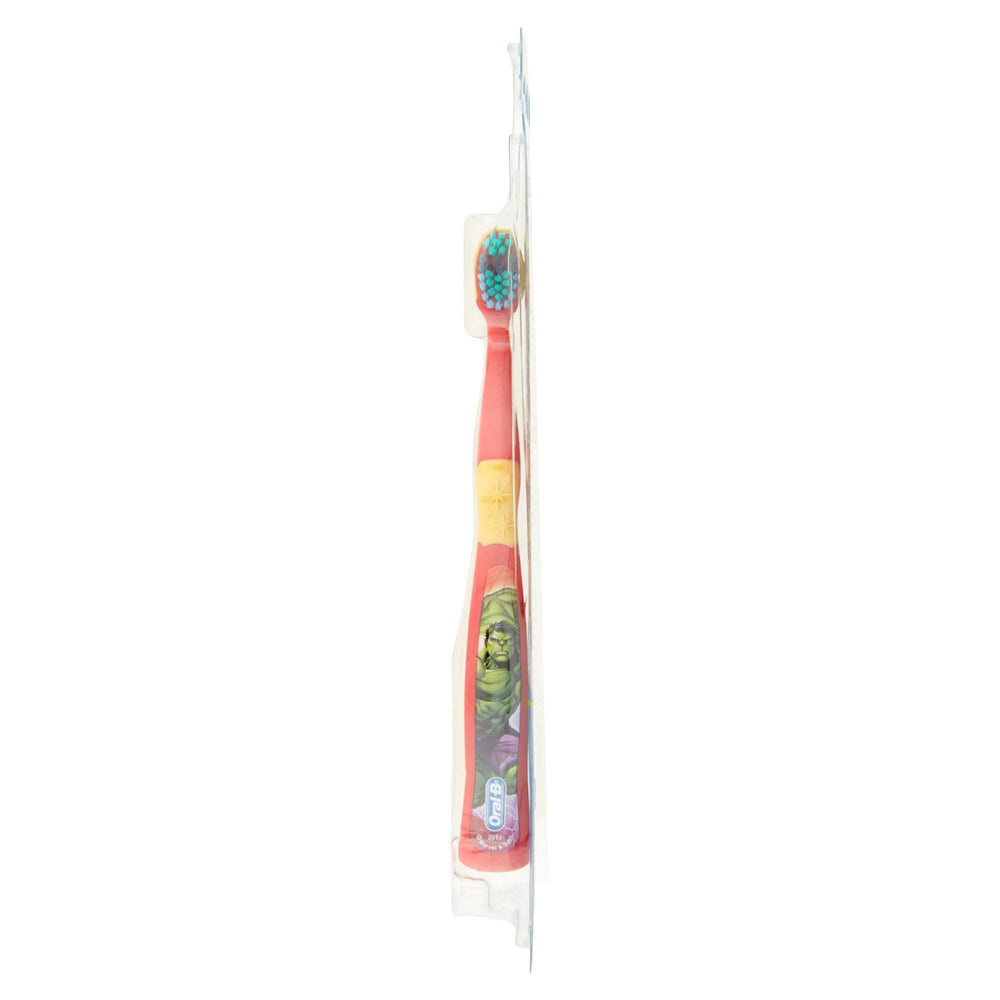Kids-sized Oral-B Spider-Man toothbrush