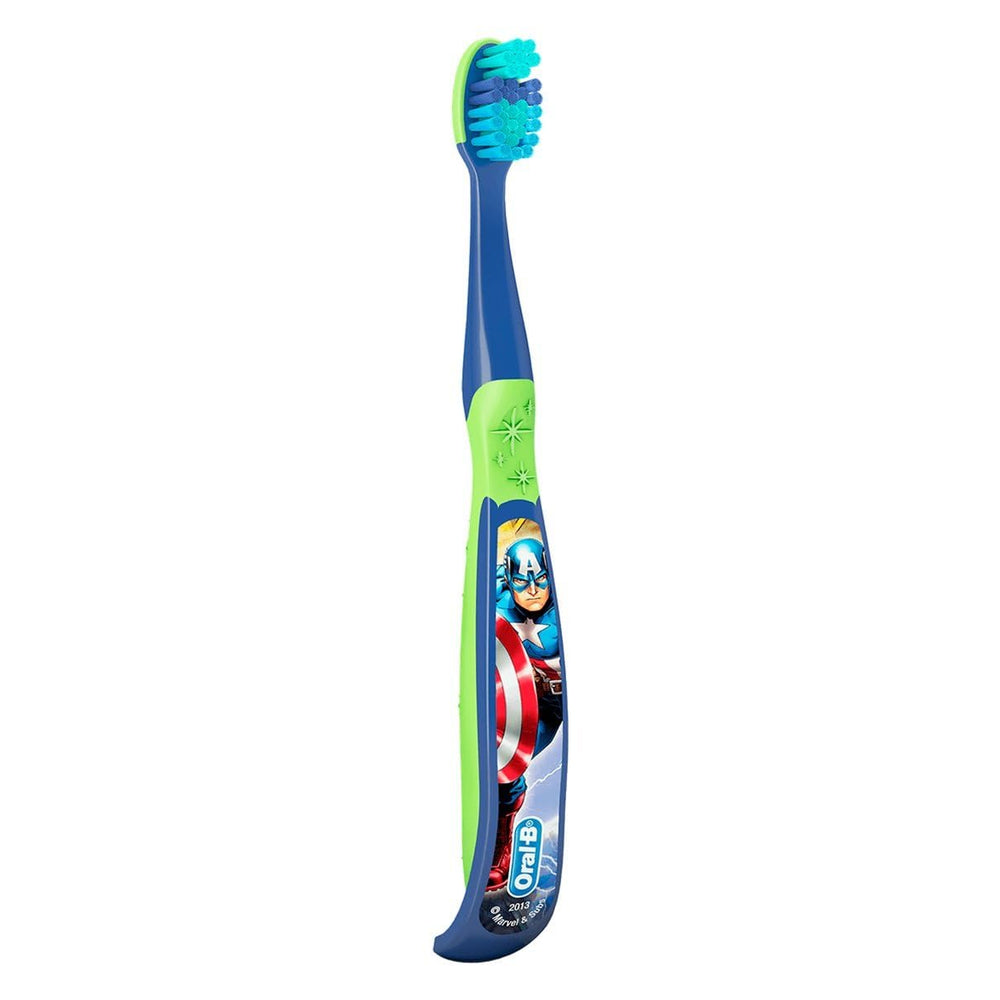 Packaging display of Oral-B Kids Spider-Man toothbrush pack