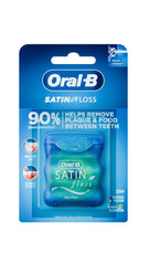 Oral-B Satin Dental Floss Mint packaging front view