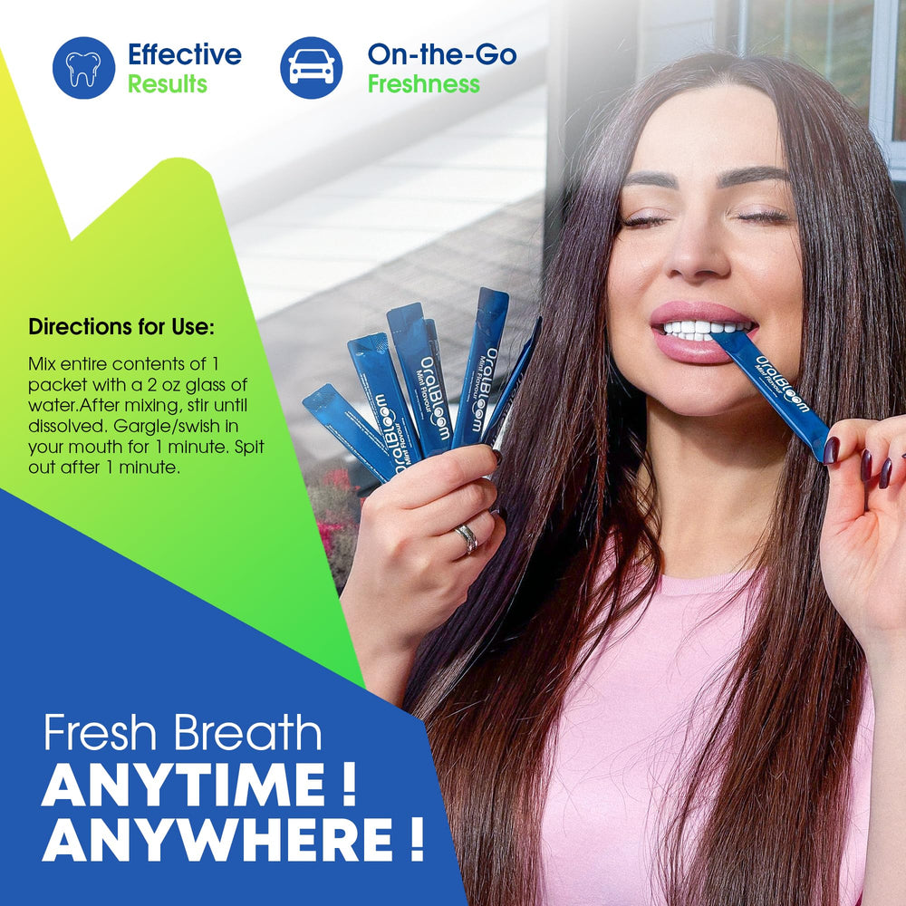 Relief for thrush and dry mouth with Oral Bloom