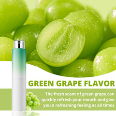 Flavors pack display of Mint, Peach and Green Grape Oral Breath Sprays