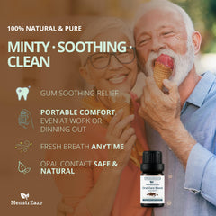 Coconut oil base used in the Oral Care Blend