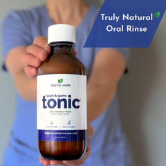 Herbal oral care collection featuring plant-based formulas