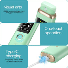 One-key operation and power button on device