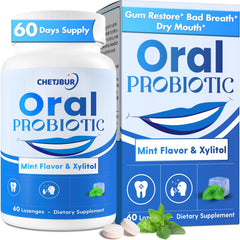 Bottle of Oral Probiotics with 11B CFU, including M18 and A12