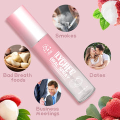Probiotic breath spray formula label