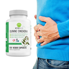 Oral health support and stomach comfort with Cinchona bark extract