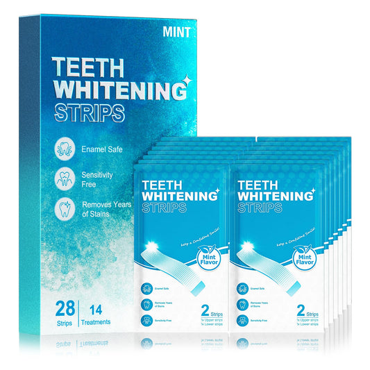 Oralfree mint whitening strips package