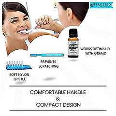 Six-pack OraMD dental floss product shot