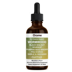 Orame Wormwood Gut Cleanse Liquid Drops bottle 2 oz