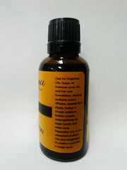 Packaging detail: amber bottle with tamper-evident ring
