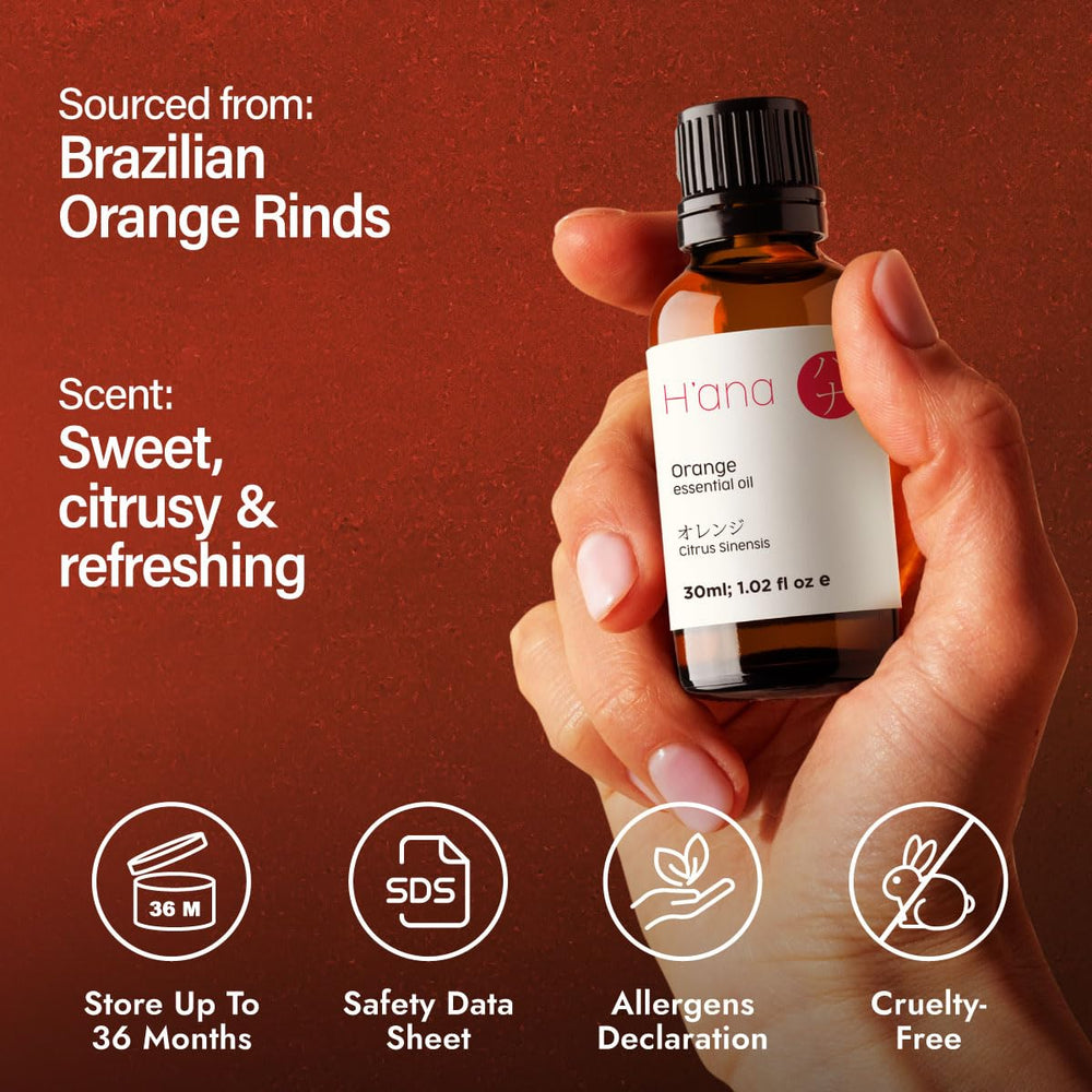 Soap making and DIY crafts with orange essential oil