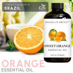 Bottled in the USA: Brooklyn Botany Sweet Orange Oil with no additives