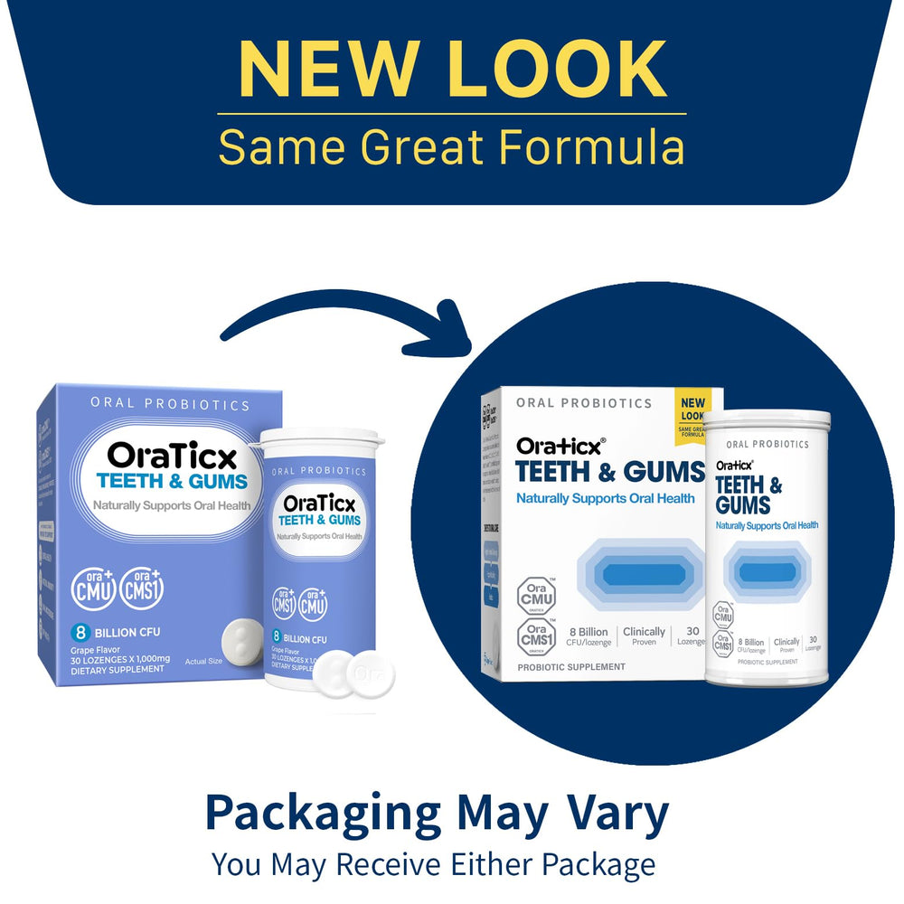 Illustration of oraCMU and oraCMS1 probiotic strains