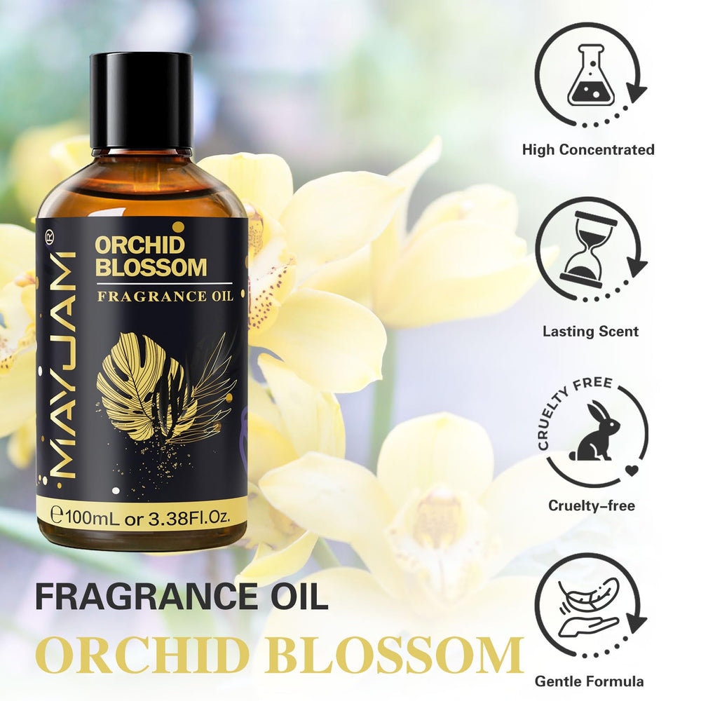 Diffuser setup featuring Orchid Blossom fragrance oil