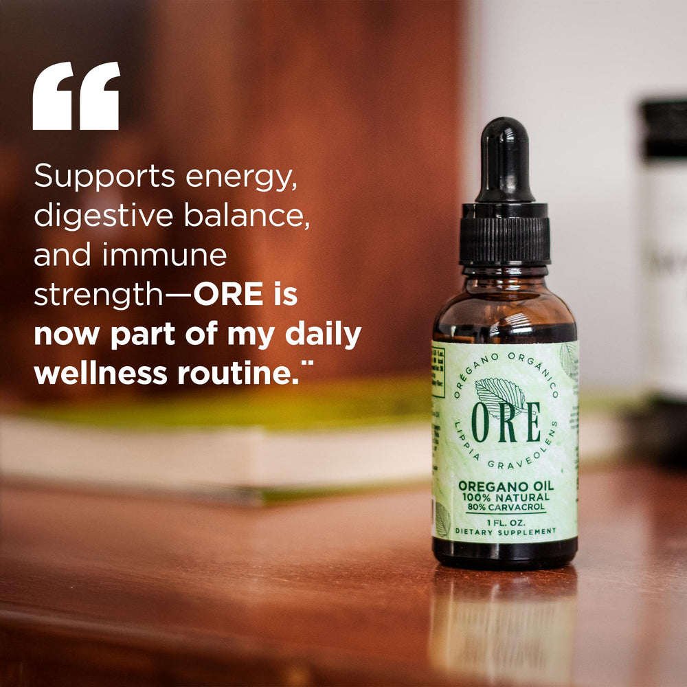 Respiratory support with oregano oil use