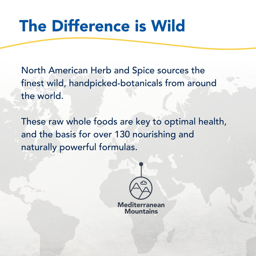 Wild Mediterranean source oregano and herbs used in OregaRESP formula