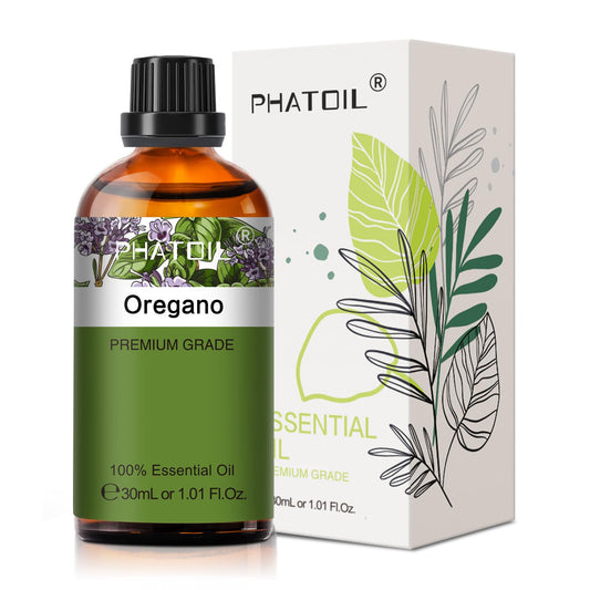 PHATOIL oregano essential oil bottle 30ml with built-in dropper