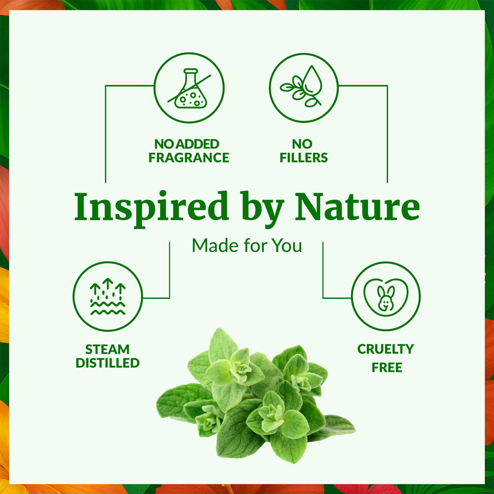 Oregano oil used for hair care