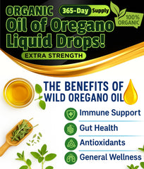 X95 formula oregano oil label