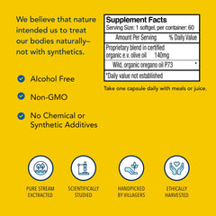 Ingredients highlight of Oreganol P73 Gel-Capsules