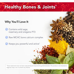 Herbal blend: oregano, sage and rosemary for joints