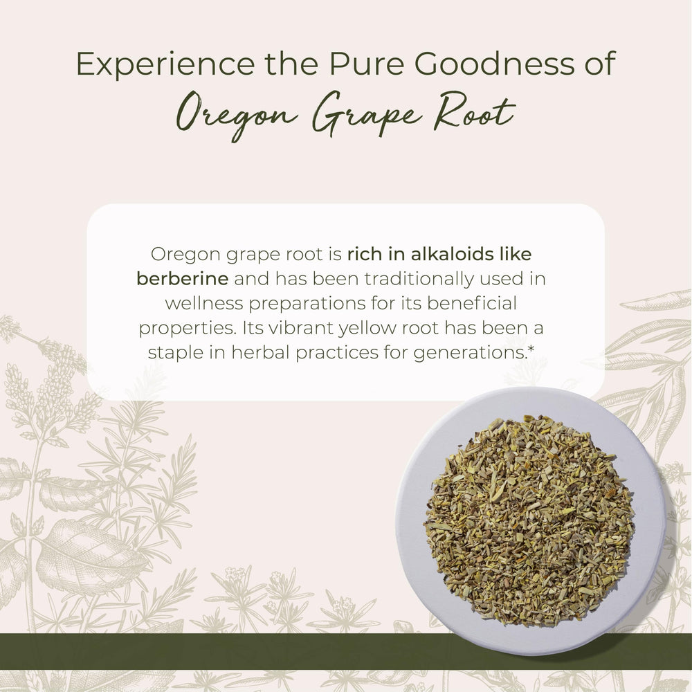 Loose Oregon Grape Root perfect for tea or tinctures