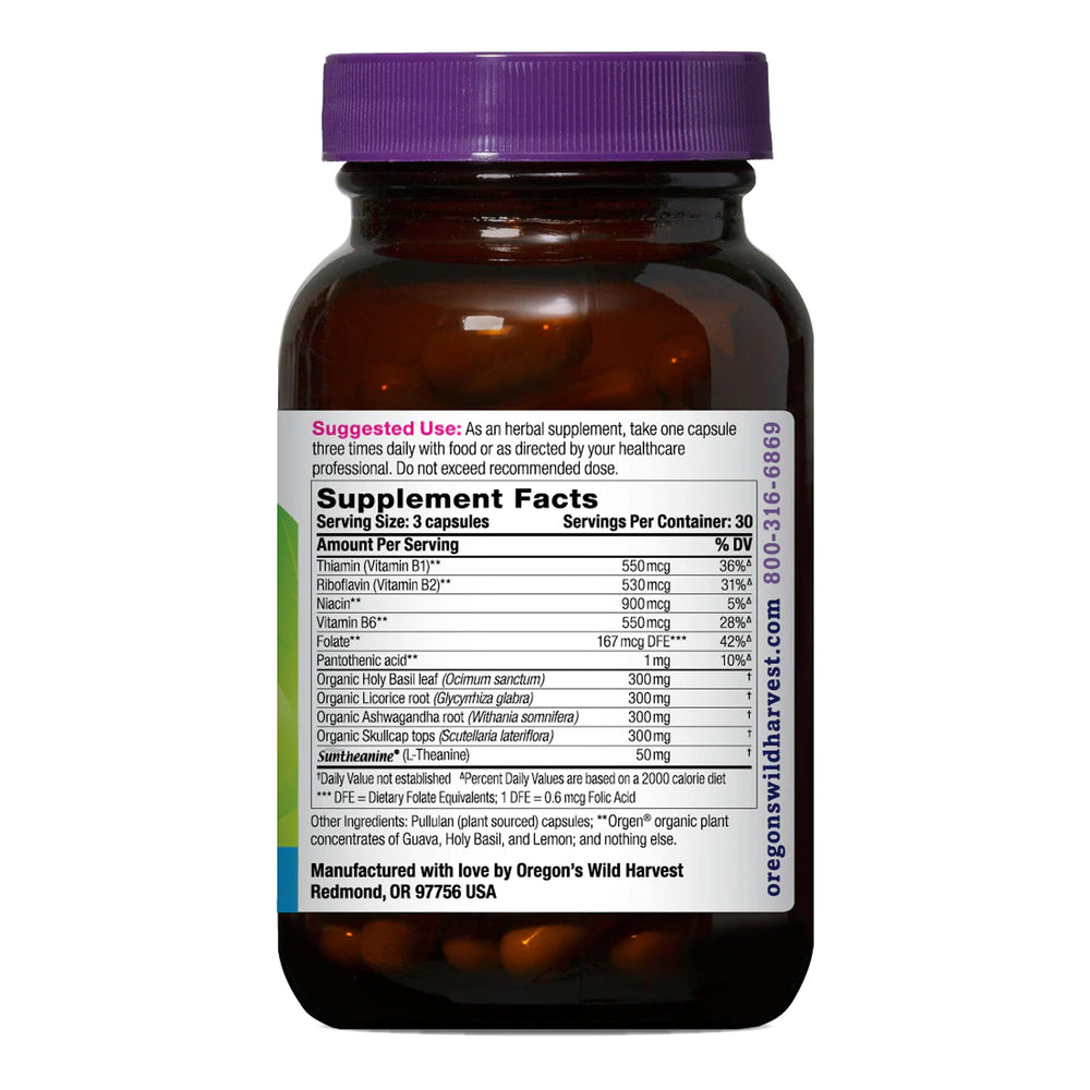 Close-up of Suntheanine L-Theanine capsule