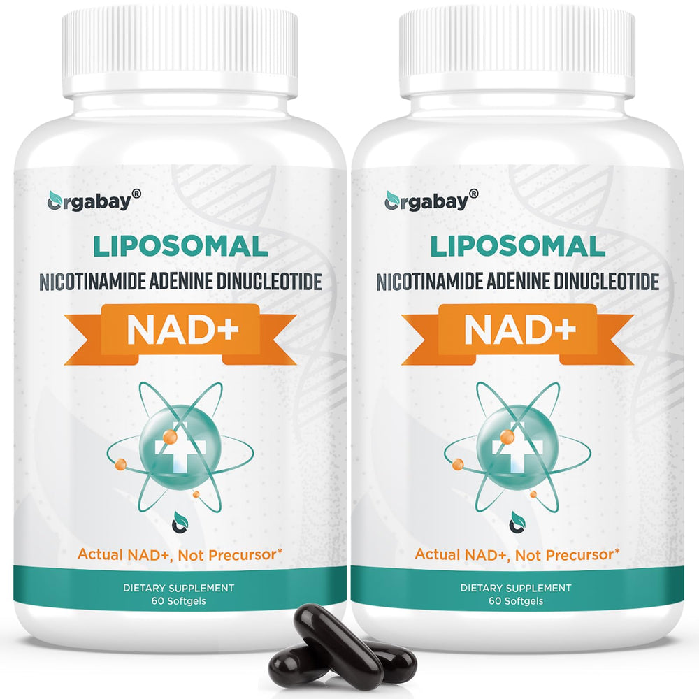 Orgabay liposomal NAD+ 500 mg softgel – front view
