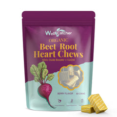 Organic Beet Root Chews bottle front label