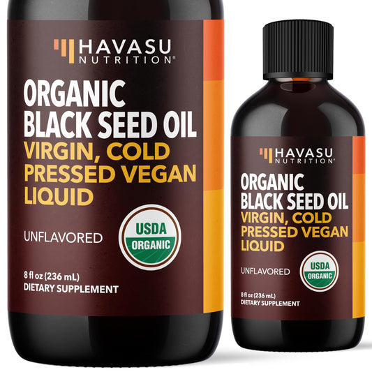 Organic black seed oil – 8 oz bottle