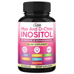 Organic Cadane Myo and D-Chiro Inositol Capsules for Women – 90 capsules