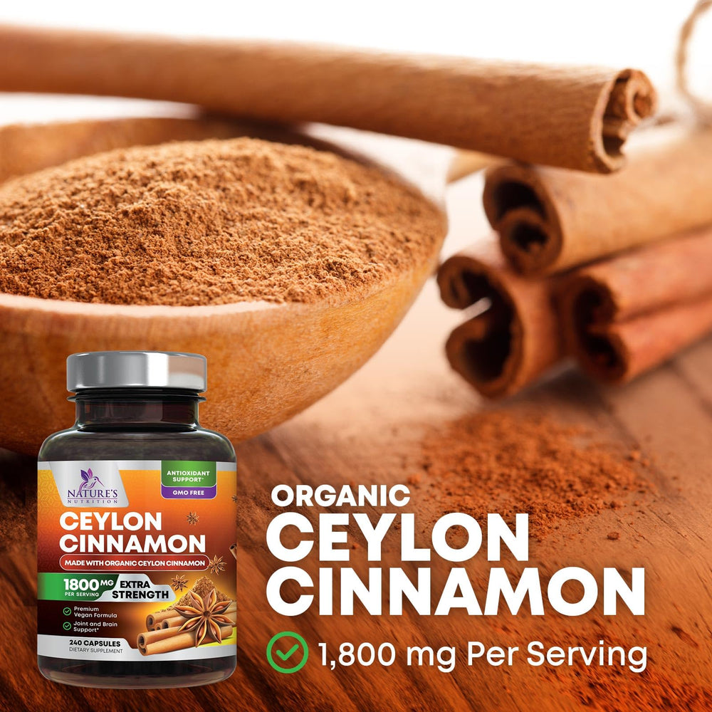 Gluten-free and non-GMO organic Ceylon cinnamon