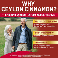 Organic Ceylon cinnamon UDAF-certified label