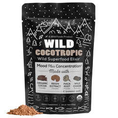 Cup of Organic Cocotropic Mushroom Hot Cocoa