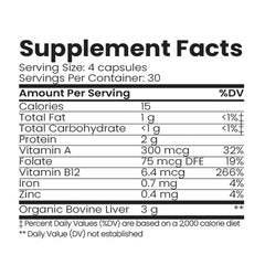 Preservative-free, natural liver supplement product image