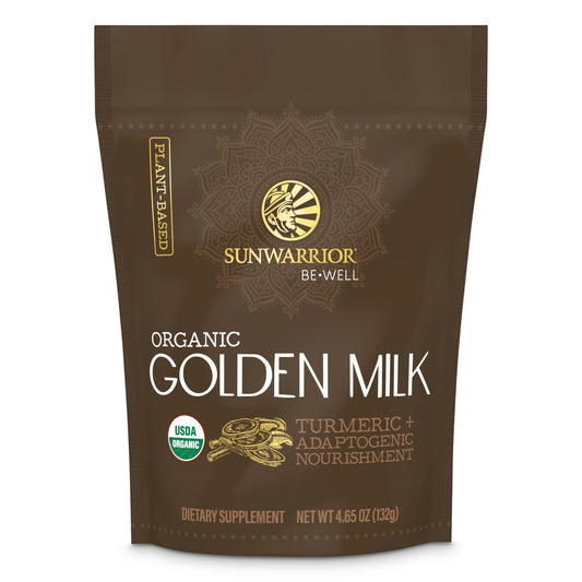 Hero image of Organic Golden Milk Powder with Ashwagandha and Turmeric 90g pouch