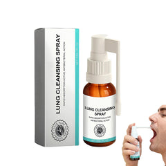 Organic herbal lung cleansing spray bottle