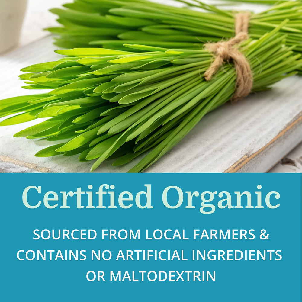Label showing organic ingredients and absence of artificial additives