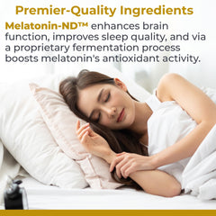 Organic ingredients used in Melatonin-ND liquid