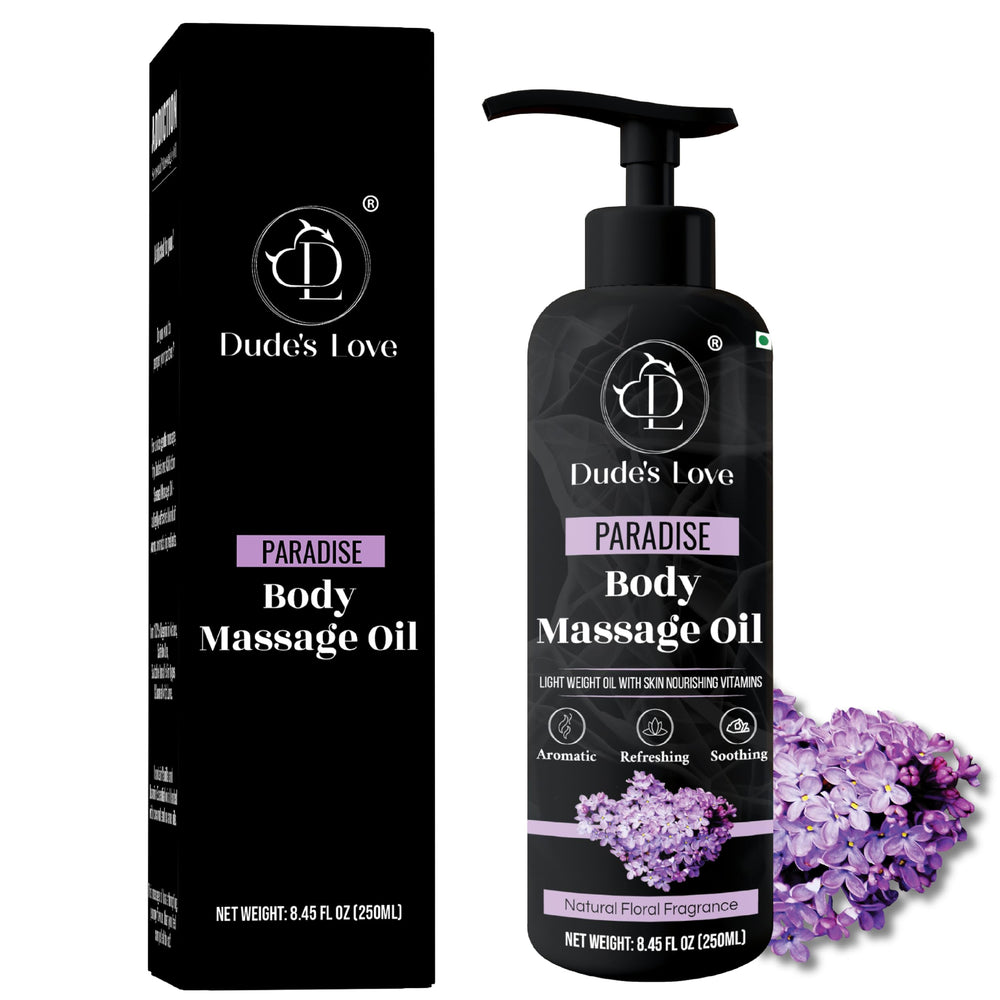 Organic Lavender Orange Blossom Massage Oil bottle 8.45 oz