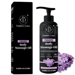 Organic Lavender Orange Blossom Massage Oil bottle 8.45 oz