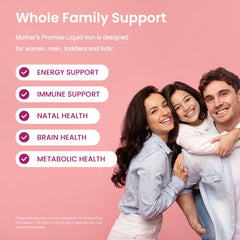 Family-friendly iron supplement suitable for prenatal and postnatal needs