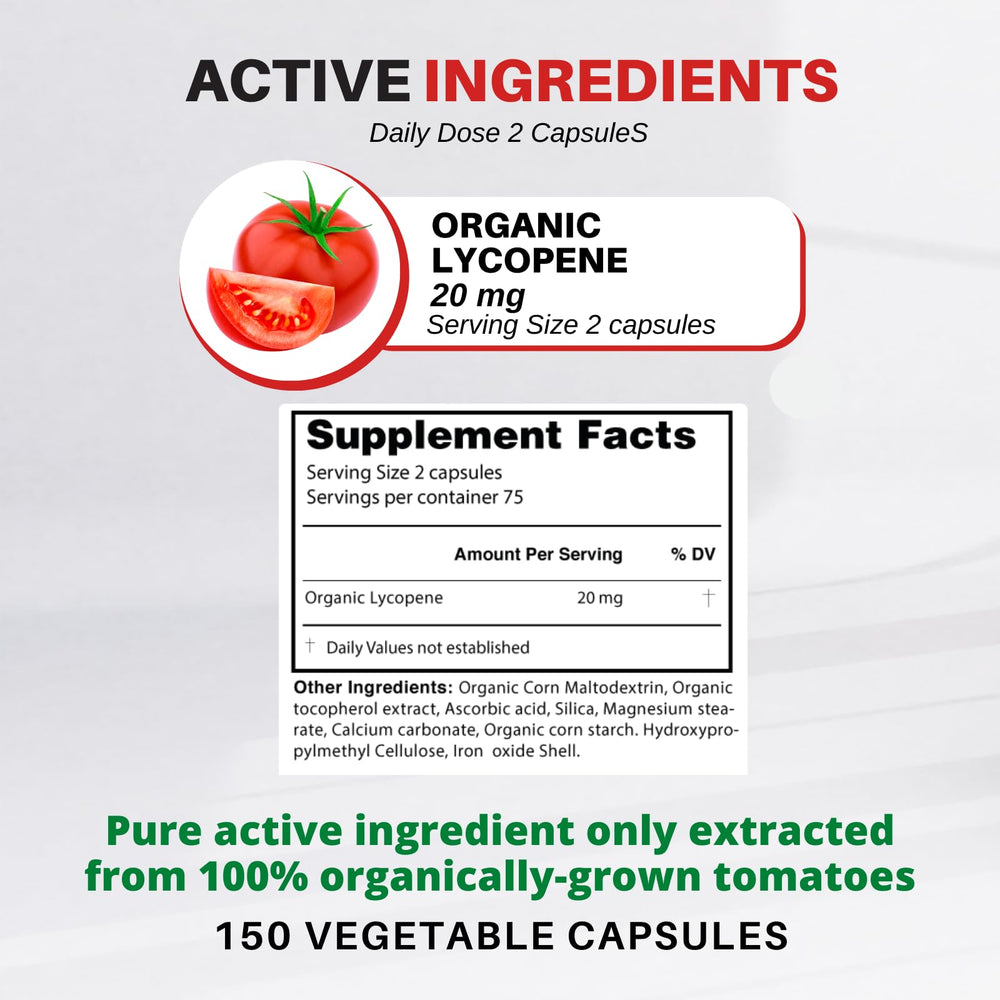 Extraction process of Organic Lycopene via supercritical CO2