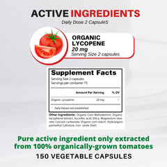 Extraction process of Organic Lycopene via supercritical CO2