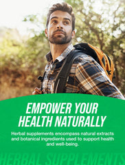 Nutrition facts for Organic Maca Root Extract Powder